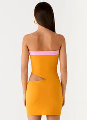 Minivestido Ica - Naranja