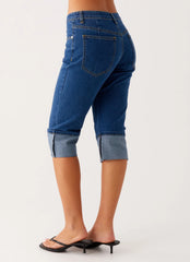 Vaqueros capri Saylor - Índigo