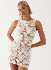 Minivestido Candace - Marfil