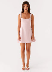 Mini vestido Zuri - Rosa