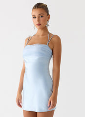 Minivestido Belize - Azul