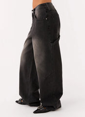 Vaqueros Jaylie - Carbón