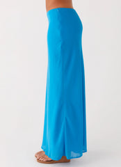 Maxifalda de gasa Another Life - Turquesa