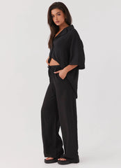 Pantalones Good Days - Negro