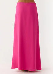 Falda Larga Ashlea - Fucsia