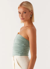 Top bandeau Rudy - Salvia