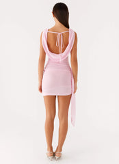 Minivestido Good Fortune - Rosa