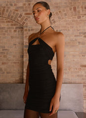 Minivestido Poetry - Negro