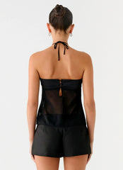 Top Ellyse - Negro