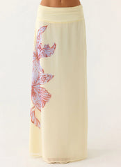 Maxifalda Blushing Bloom - Violeta Florecer