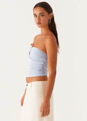 Top sin mangas Rudy - Azul