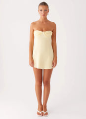Minivestido Bindi - Amarillo