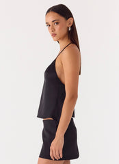 Shifting Focus Top - Negro