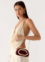 Bolso de mano Avenna - Granate