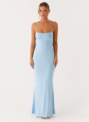 Maxivestido Talk About Us - Azul