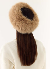 Diadema de Pelo Sintético North Pole - Crema