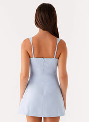Minivestido Caia - Azul