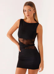 Minivestido Echo - Negro