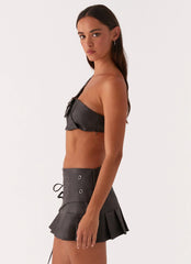 Top Bandeau Instintos Salvajes - Beige