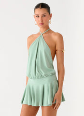 Minivestido Mable - Verde