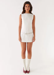 Mini vestido Jaci - Blanco