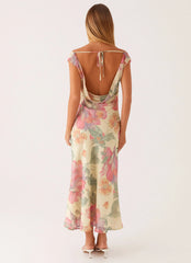 Maxivestido Modelo a Seguir - Peonía Amarilla