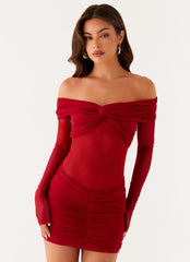 Minivestido Jules - Frambuesa