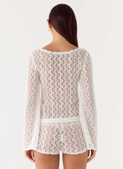 Giselle Mini Shorts - Marfil