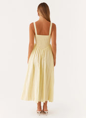 Vestido Pascuelle Midi - Amarillo