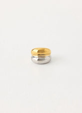 Anillo Hushed Tone - Oro/Plata