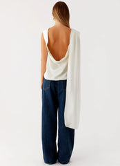 Top Mojito Cowl - Marfil