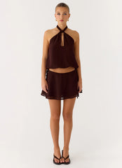 Top Everywhere I Go - Chocolate