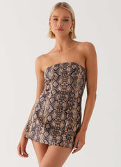 Minivestido Oakleigh - Serpiente