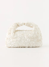 Bolsa de Lantejoulas Cloud Nine - Marfim