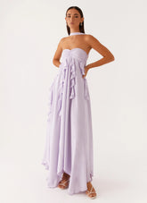 Vestido largo Florence - Lila
