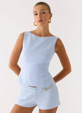 Top Lulita - Azul