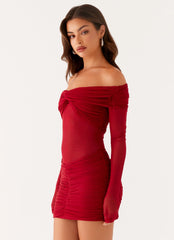 Minivestido Jules - Frambuesa
