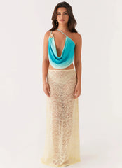 Top Phoebe - Degradado verde