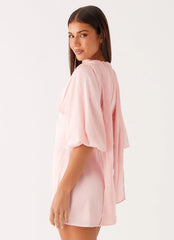 Minivestido Mary - Rosa