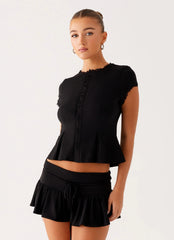 Camisa Landon de botones - Negro