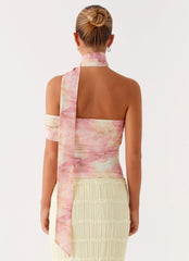 Top pañuelo Christal - Estampado floral