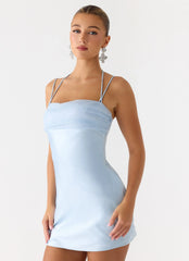 Minivestido Belize - Azul