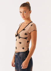 Rocca Top - Nude