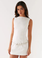 Mini vestido Jaci - Blanco