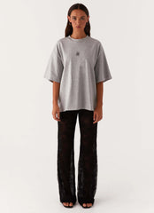 Pantalones Paige Lace - Negro