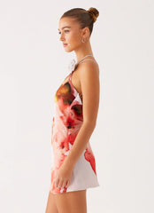 Minivestido Kia - Rosa Melocotón