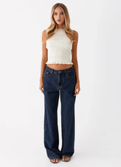 Blusa Franzida Garden Kisses - Marfim