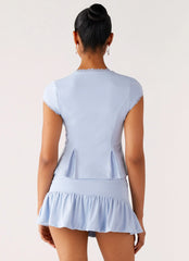 Minissaia Shorts Landon - Azul