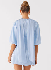 Minivestido Mary - Azul