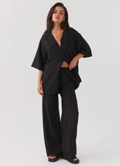 Pantalones Good Days - Negro